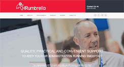 Desktop Screenshot of hrumbrella.com